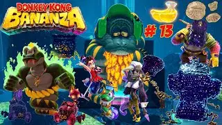Donkey Kong Bananza 100% Walkthrough Part 13: Radiance Layer Snake Bananza Vs. Poppy & Grumpy Kong!