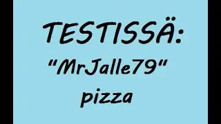 KATSOJAN PIZZA osa 15: 