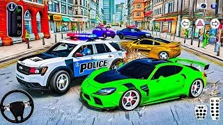 Police Car Chase Cop Simulator 3D - Extreme Police Rescue Mission Game 2025 | Android iOS Gameplay