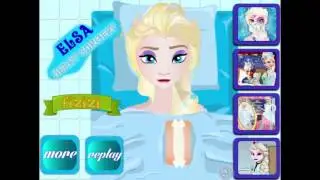 Frozen Princess Elsa HEART surgery Doctor videos games for kids