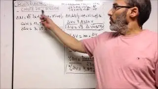 RÉSEAUX ÉLECTRIQUES(Circuits Électriques): CHUTE DE TENSION COURS COMPLET Partie 1