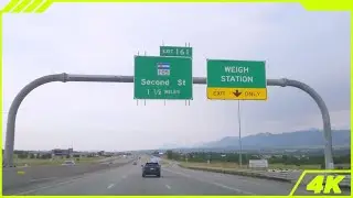 Midday Drive – Cybertruck POV from Castle Rock to Colorado Springs (August 2025)