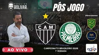 PÓS JOGO: ATLÉTICO 2x2 PALMEIRAS ( 01a. Rodada - Brasileirão 2026)