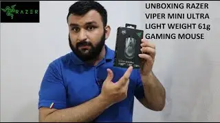 So light weight! RAZER VIPER MINI Gaming Mouse | Unboxing and review! #razer
