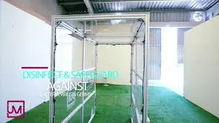 Smart Sanitizing Tunnel بوابة التعقيم الآلية