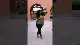 African Fabric Fall style #plussize#africanfashion#Africanfabrics#bbw#bodypositive