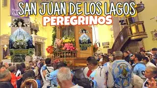 LLA LLEGARON LOS Primeros PEREGRINOS A SAN JUAN DE LOS LAGOS/los sanjuaneros/#pueblomagico 4k 2026🇲🇽