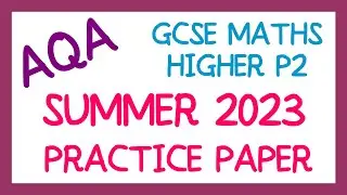 [AQA GCSE Maths] - Practice Paper 2H