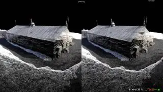 Scott's Hut UAV point cloud VR testing #2 (for Cardboard / GearVR)