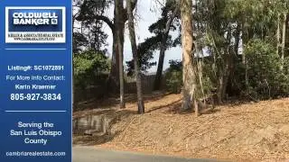 Cambria Real Estate Land for Sale. $10,000  - Karin Kraemer of Coldwell Banker