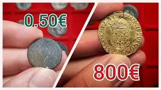 Королевский монетный двор по цене 0,50 евро против Королевского монетного двора по цене 800 евро