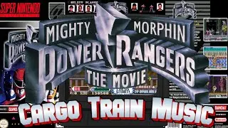 Mighty Morphin Power Rangers The Movie SNES - Cargo Train (Stage 4) Music