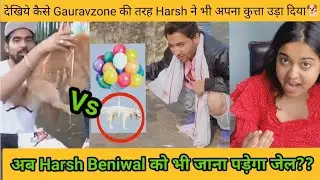 Gauravzone latest news | Gaurav  dog flying vs Harsh Beniwal dog flying | Payalzone | saloniyaapa |