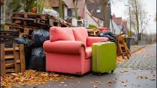 Зачем покупать мебель? Немцы просто оставляют ее на улице бесплатно!