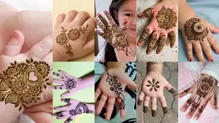Stylish Baby Girls Mehndi Designs 2026/Simple, Cute & Trendy Designs/mehndi designs