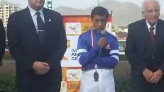 Ceremonia Entrega de Laureles Deportivos a Edgar Prado
