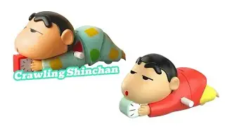 Trending Crawling Shinchan Unboxing ASMR. #toys #viralvideo #asmr #shinchan