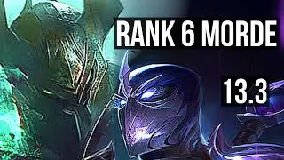 MORDEKAISER vs SHEN (TOP) | Rank 6 Morde, Legendary | KR Grandmaster | 13.3