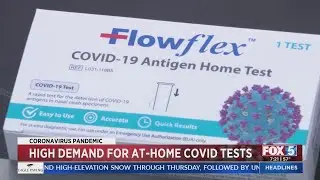 At-Home COVID-19 Tests In High Demand Amid Holiday Season