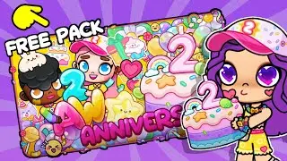 WOW! AVATAR WORLD SECOND ANNIVERSARY GIFT SET // HAPPY GAME WORLD