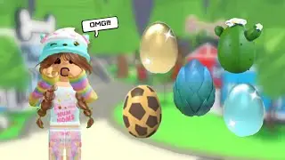 Opening 1 of EVERY EGG I Own in Adopt Me!