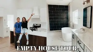 New CUSTOM Build Empty HOUSE Tour
