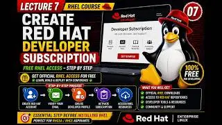 07_How to Create Red Hat Developer Subscription  Free RHEL Access Step-by-Step #linux #programming