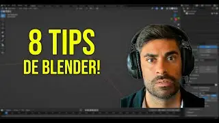 🎯 8 Tips de Blender que uso en producci&oacute;n real!