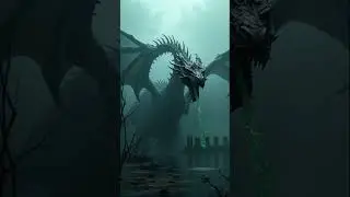 Black Dragons and Swamps #blackdragon #dragon #swamps #shorts