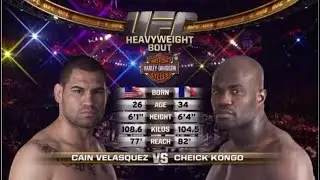 Cain Velasquez vs Cheick Kongo
