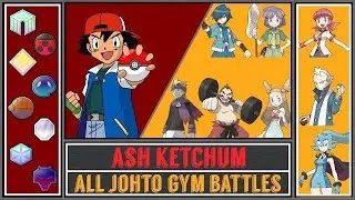 Pokemon: Ash vs All Johto Gym Leaders