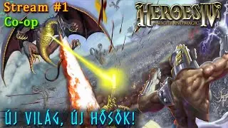 Heroes of Might and Magic IV | &Uacute;j vil&aacute;g, &uacute;j hős&ouml;k! | Stream #1  | 1440p | 60 FPS