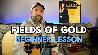 Fields of Gold Guitar Lesson (Beginner-Friendly - Simple Strumming and Easy Chords!)