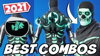 BEST COMBOS FOR THE SKULL TROOPER SKIN (GREEN GLOW STYLE)(2021 UPDATED)! - Fortnite