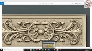 #How to Make Drawer Fascia Design from Image#Artcam#3D Design#CNC Router#Wood Working#Cement Texture