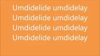 Mary Poppins -  Supercalifragilisticexpialidasties lyrics