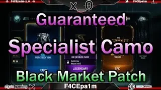 [Finished] Guaranteed Specialist Camo Black Market Bribe - Call of Duty: Black Ops 3