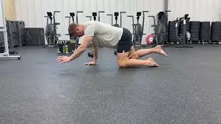 Strength training for runners: Banded bird dog