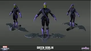 Marvel Heroes Green Goblin Marvel Knights Costume