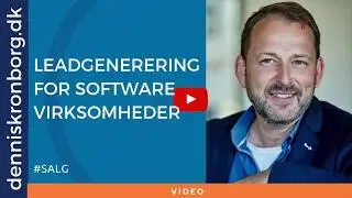 Leadgenerering for software virksomheder. Find potentielle kunder