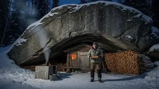 Seus amigos riram de sua cabana na caverna, até que ela o salvou na tempestade de neve.