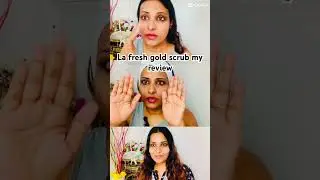 La fresh gold scrub review get glowing skin #viral #skincaretips  #skincaretips