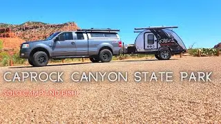 Solo Camp at Caprock Canyon State Park