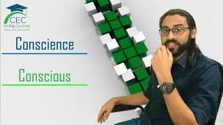 Conscience vs Conscious ESL (Less than a minute)