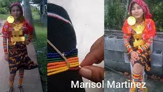 COMO PONER PULSERA GUNA O WINI PASO A PASO(chaquira)de guna how to put guna bracelets #kunayala