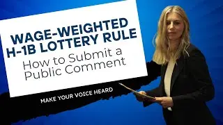Make Your Voice Heard: Comment on the New H-1B Rule by Oct 24