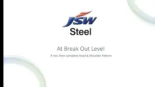 JSW STEEL STOCK at Break out level
