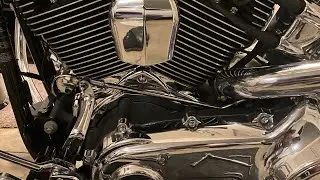 2012 Harley Davidson Softail Deluxe Cylinder Base Cover install #kuryakyn #cylinderbasecover #chrome
