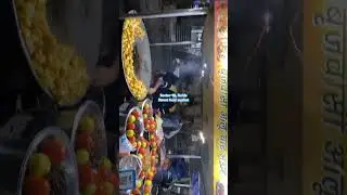 Sector-18,  #street food market #noida aloo chaat, momos....