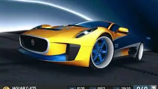 Nfs no limits : Jaguar C-X75, stage up 8(Tier A UGR)